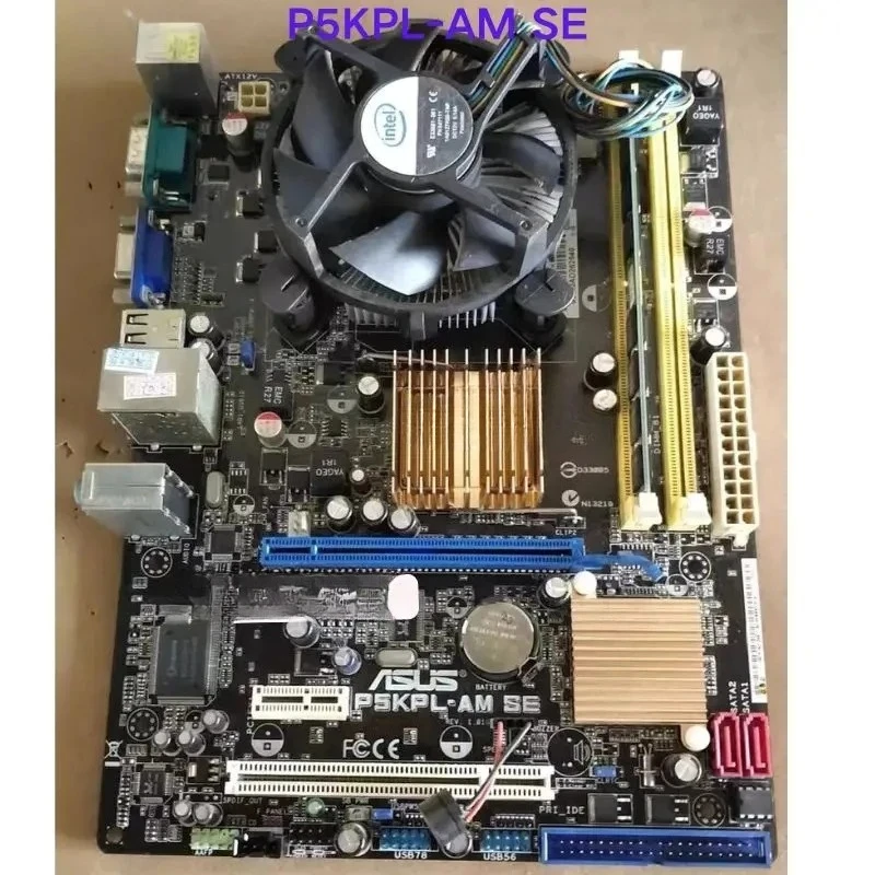 Second-hand test OK  P5KPL-AM SE motherboard