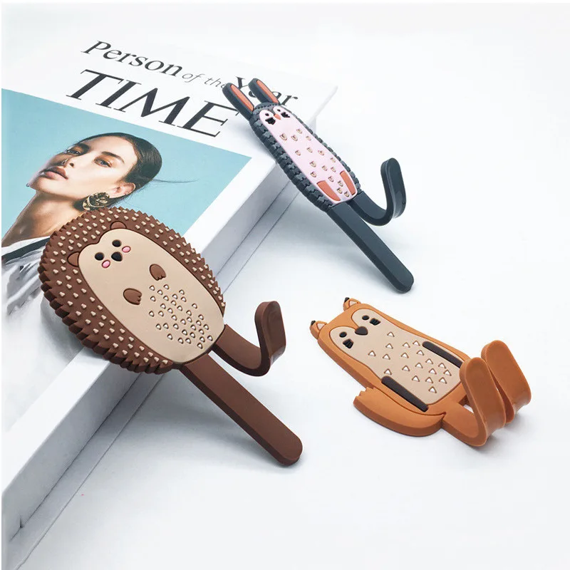 Scandinavian Animal Magnetic Fridge Sticker Hooks, Nordic Creative Cartoon Design, The Body Can Be Bent Hundred Changes