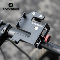 ROCKBROS Bike Phone Holder 360° View Bicycle Phone Holder for 4.7-7 inch Mobile Phone Moto Motorcycle Bracket Shockproof Bracket