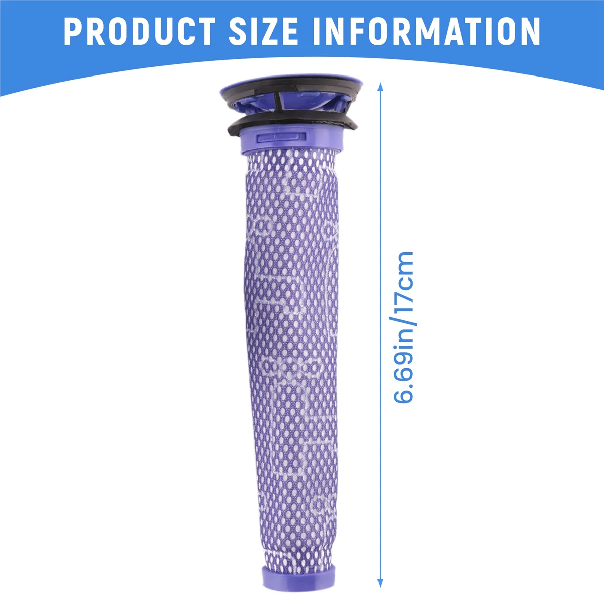 Pre Filter + HEPA Post-Filter Kit untuk Dyson V7, V8 vakum nirkabel, penggantian pre-filter dan Post-Filter