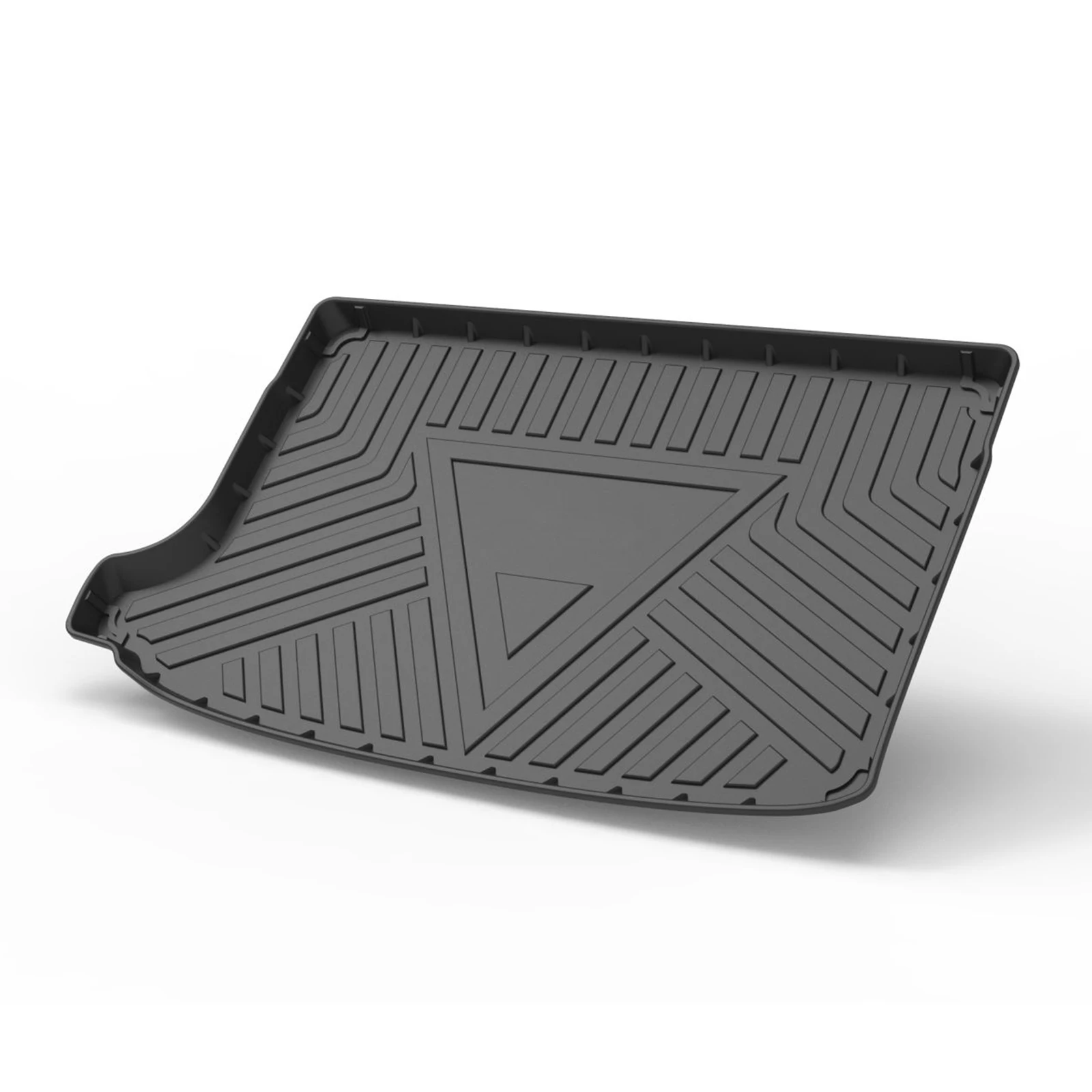 

For Volkswagen T-Cross 2019-2023 upper level TPE Custom Trunk Mat Waterproof Rubber Protective Front Car Trunk Mat