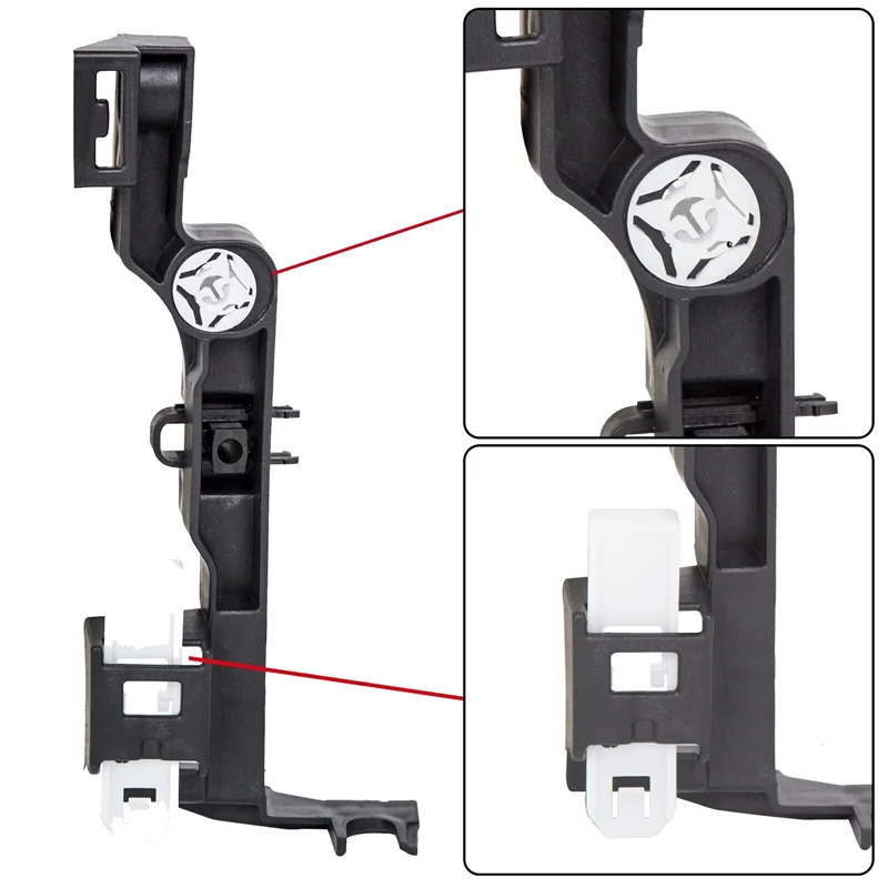 

WOWFU-Deputy Headlight Bracket Headlight Holder Headlight Mounting Bracket Front Bumper Bracket For Dodge Ram