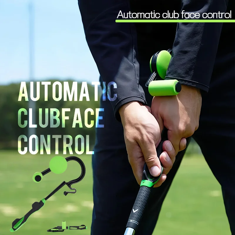 

Golf Swing Trainer - Square Grip Posture Corrector Instant Feedback Control Tool Putter Hand Position Aid for Perfect Swing