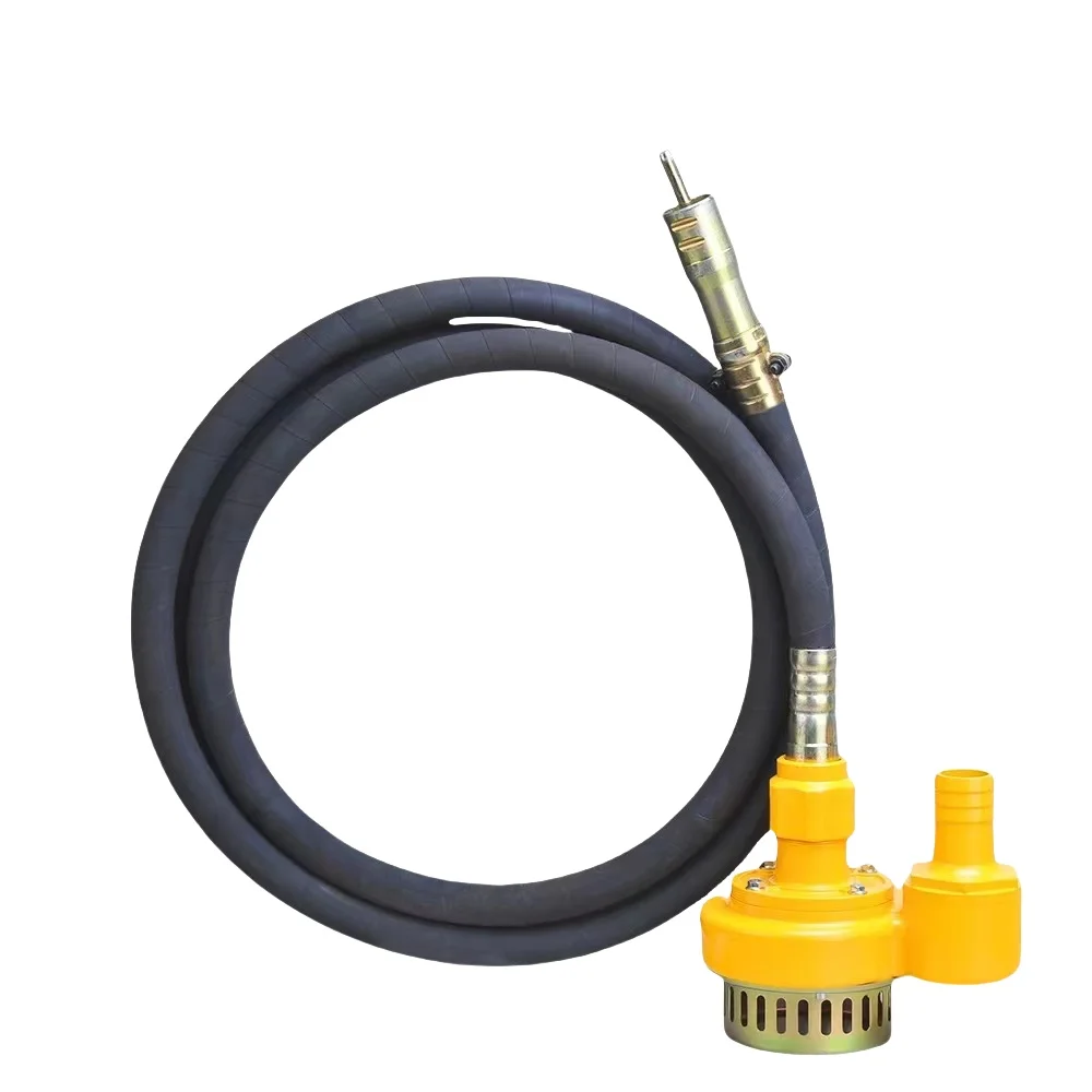 Soft shaft pump sewage plug-in 10m vertical conveying submersible mud suction pump 1 horsepower 220V