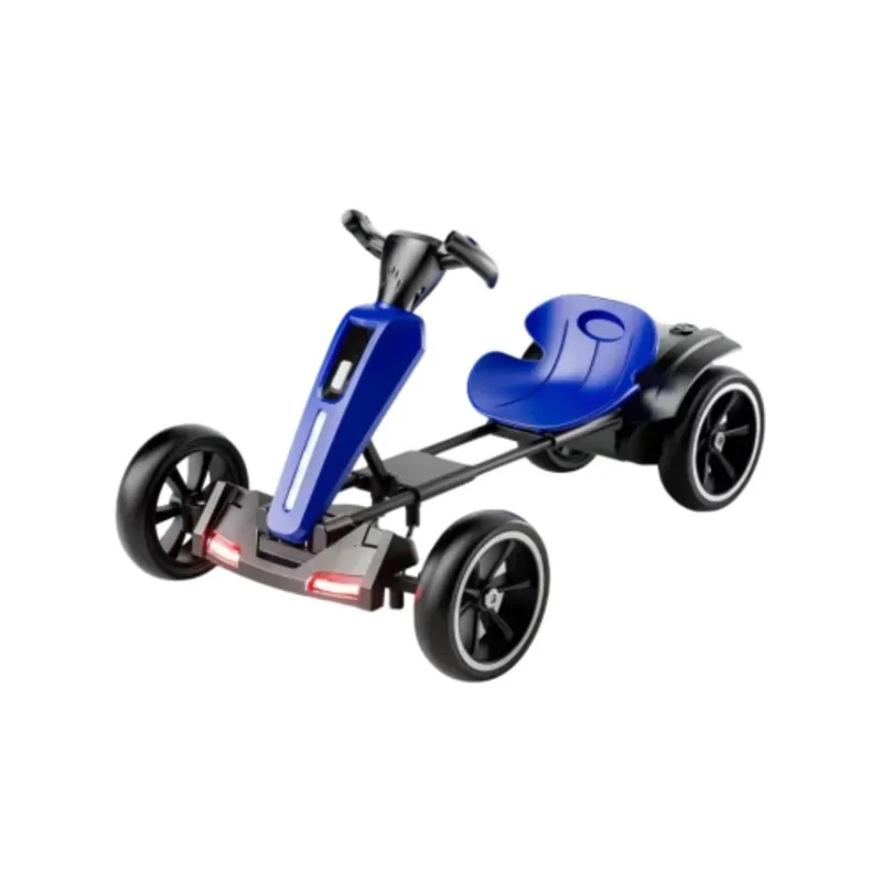 Carpeta de Pedal eléctrico de 12V para niños Go Kart paseo al aire libre en juguete asiento ajustable 4 ruedas antideslizantes de EVA