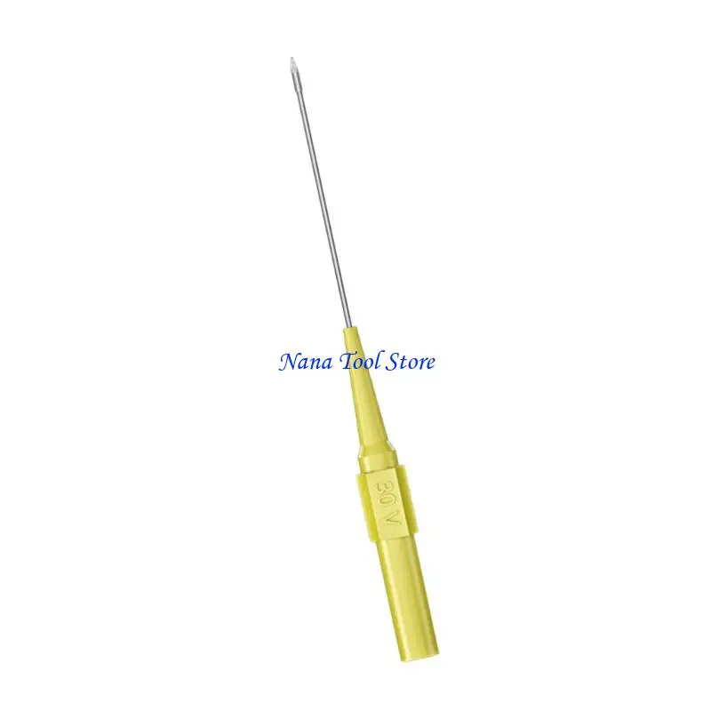 31GJ Professional Back Probe Set Multiple Color Coding 4mm Universal Plugs Electronics Tool