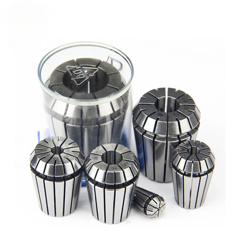 ER11 ER16 ER20 ER25 ER32 ER40 Set A / AA ER Spring Collet Chuck 0.015mm 0.008mm CNC Milling Tool Holder Engraving Machine