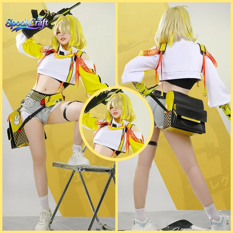 Anime Cosplay Photoshoot - ชุดคอสเพลย์เทพีแห่งชัยชนะ เอลเล็ง ครบเซ็ต สำหรับงานคอมมิคคอน ถ่ายภาพคอสเพลย์ และปาร์ตี้ฮาโลวีน