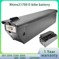 Accolmile Cola Bear E-bike Battery 36v 30Ah 48v 52v 20Ah for Escape Pro Rize City Leisure Ecobike LX500 Tor Plus Spare Battery