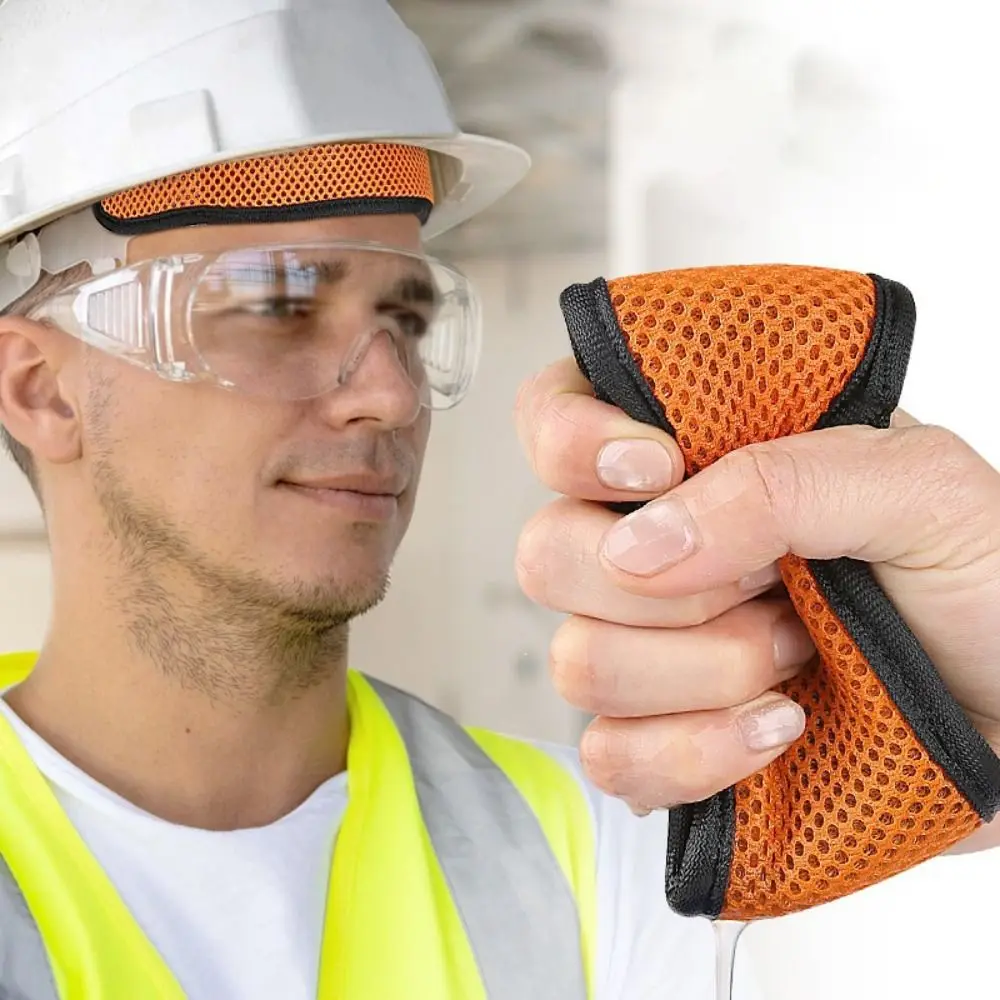 Portable Breathable Hard Hat Sweatband Replaceable Durable Hard Hat Liner Anti-Friction Helmet Sweatband Outdoor