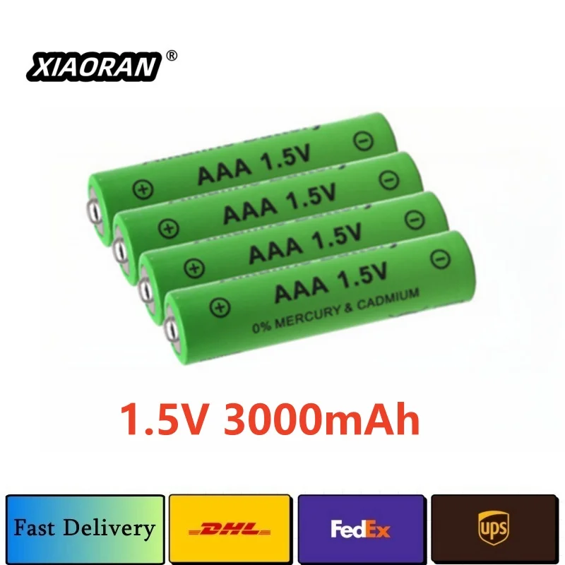 AA + AAA Rechargeable AA 1.5V 3800mAh / 1.5V AAA 3000mah Alkaline Battery for Flashlight Toys Watch MP3 Player Radio Wholesale