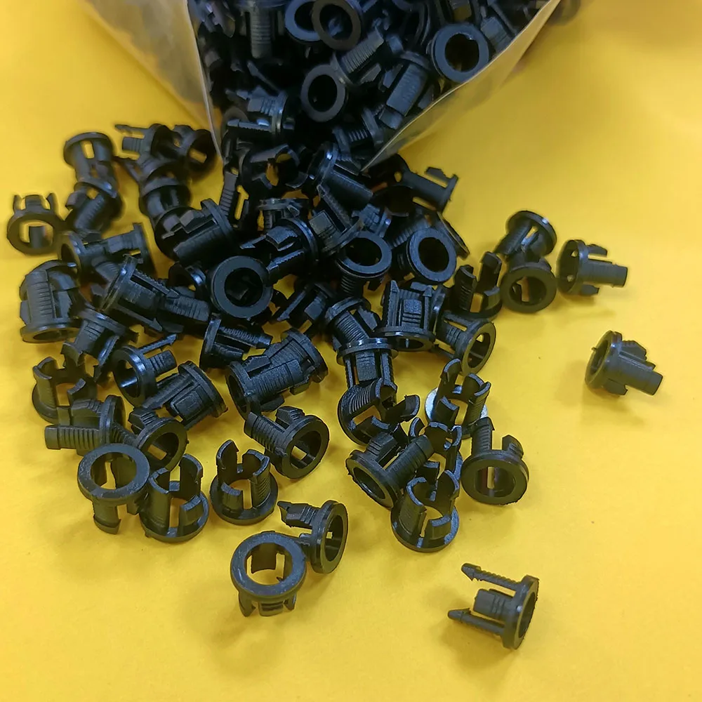 5mm suporte de led soquete clipe moldura diodo emissor de luz base da lâmpada capa plástico display montagem painel blub fio pré-wired copo caso