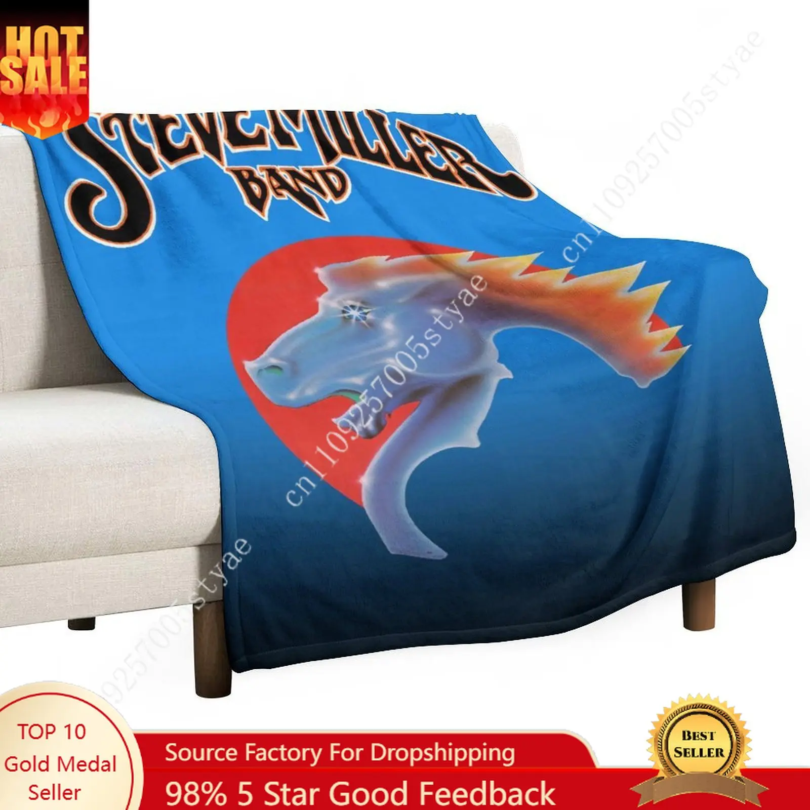 

S-Steve Band M-Miller Flannel Blankets Are Soft Comfortable and Warm Perfect for Winter Naps Homes Offices Travel Camping