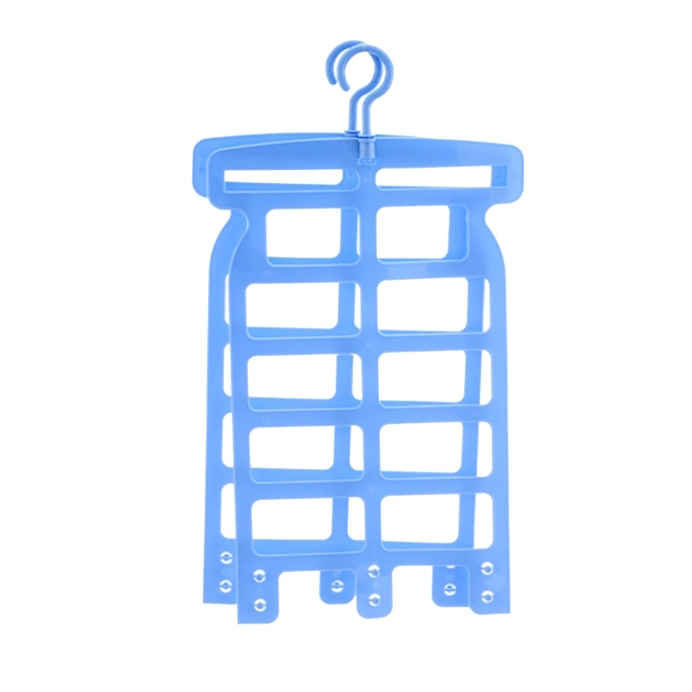 

Multifunctional Drying Rack Premium Plastic Adjustable Home Use Pillow Toy Scarf Tie Socks Storage Space Saving