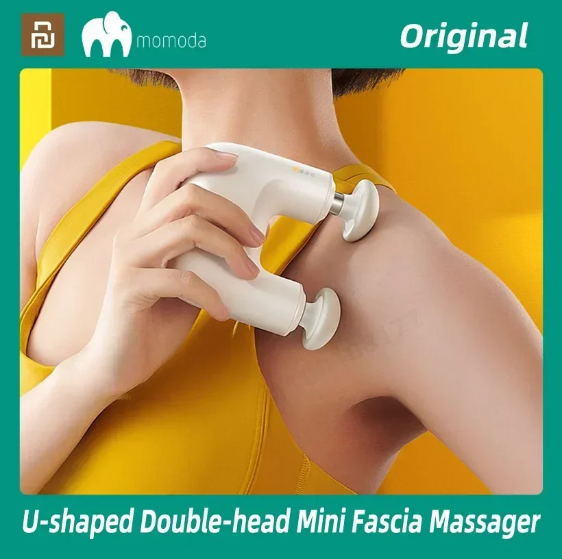 

Double Head Fascial Gun Momoda U Type Mini Massger Pocket Massager Gun for Fitness Massage Relaxation Mini Fascia Gun Massager