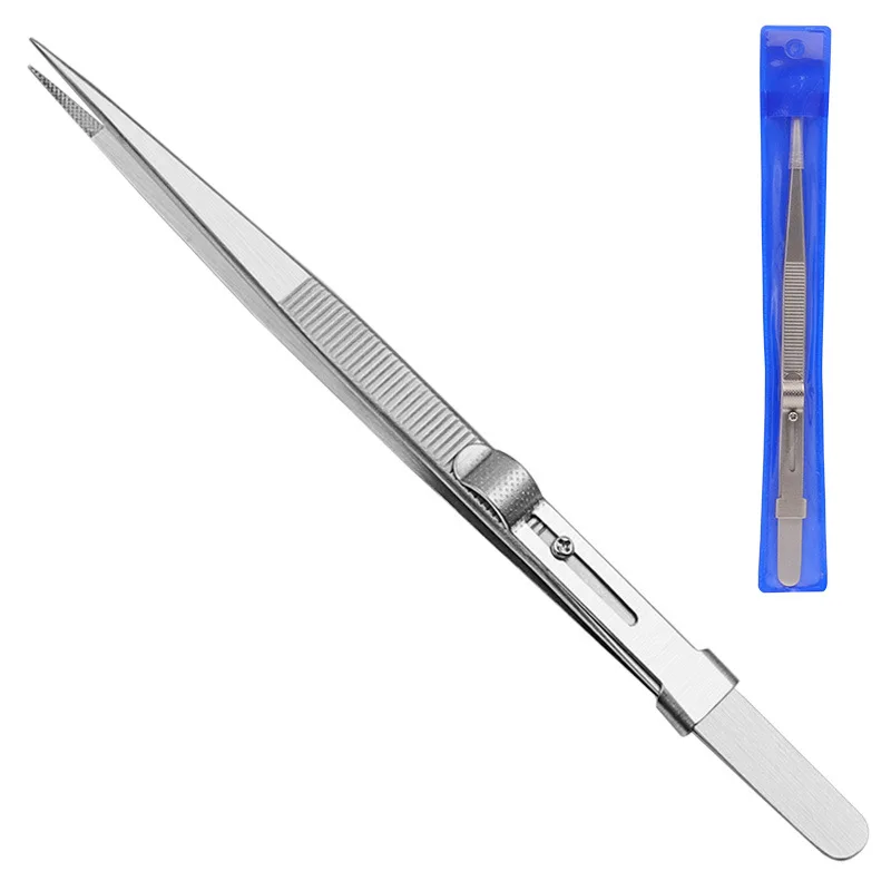 Reliable Stainless Steel Craft Tweezers for Jewelry Artists Ensures No Damage to Your Precious Pieces Limited Stock!