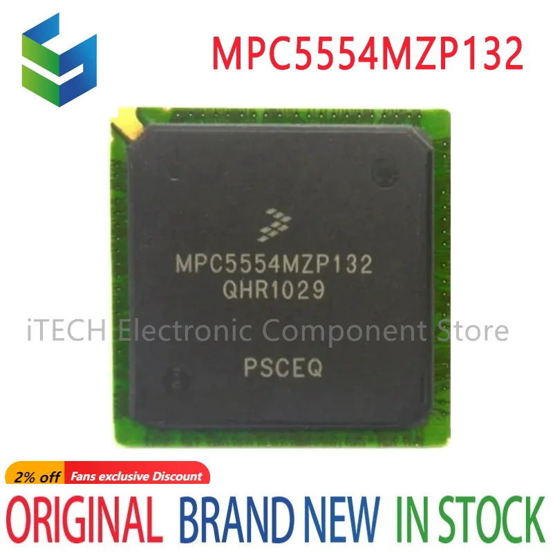 

100% NEW MPC5554MZP132 BGA-416 MPC5554MZP BGA-416 MPC5554 5554MZP132 5554 Computer Chip New Original