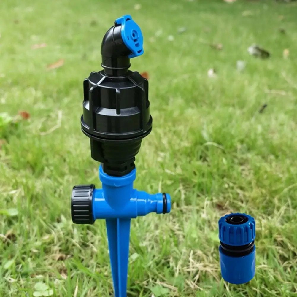 Garden Irrigation Sprinkler with 360 Degree Rotation Designed for Lawns Vegetable Patches and Courtyard Watering