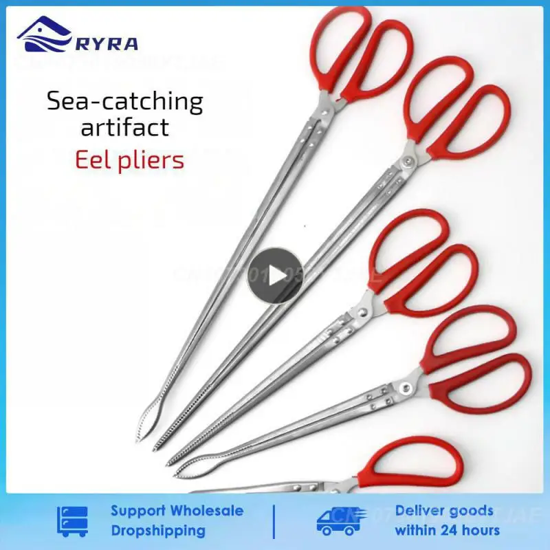 Pincers Loach Eel Crab Trap Fish Traps Carbon Clip Pliers Rat Pliers Loach Clamps Snake Cricket Clamp Razor Clamp Chest Lobster