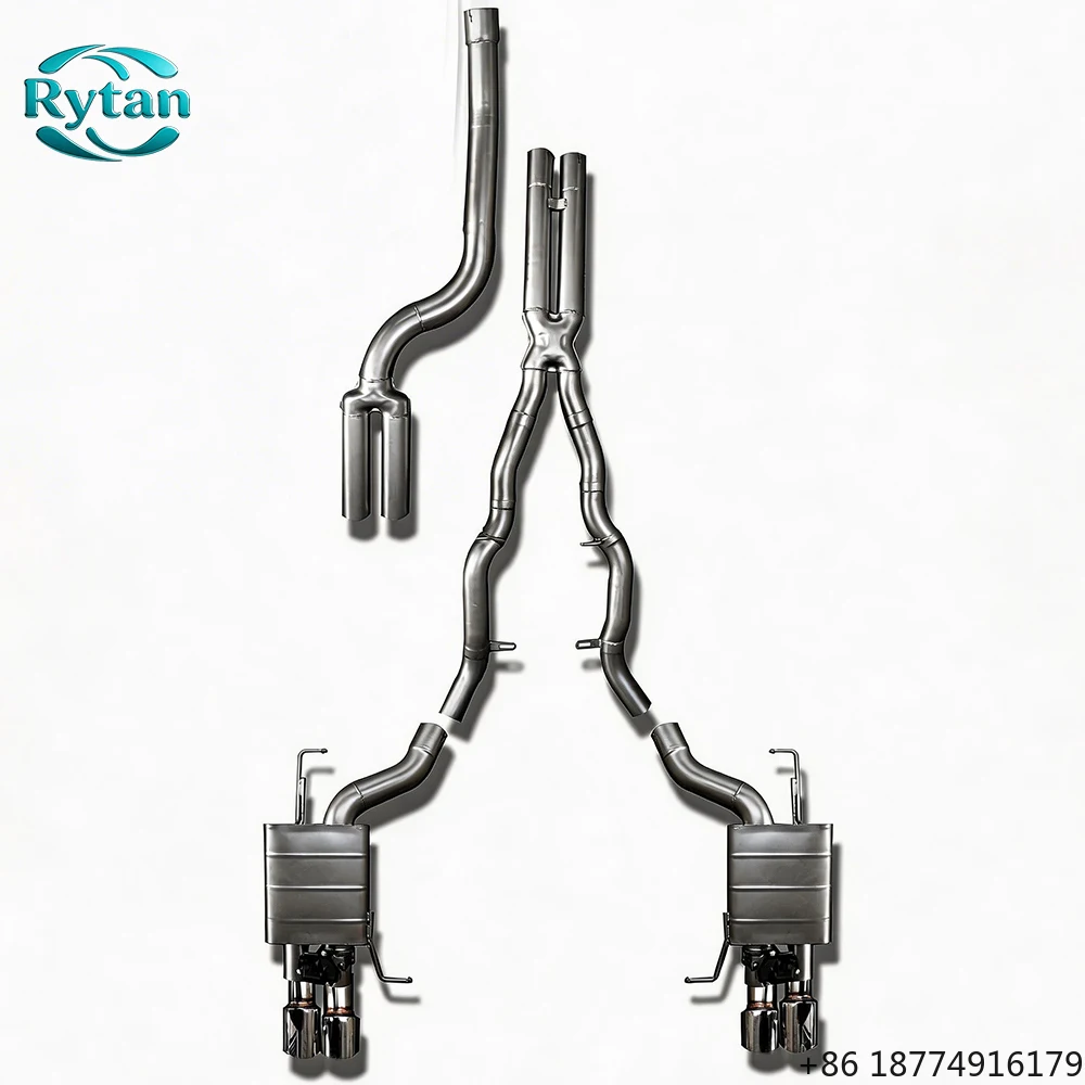 

Exhaust Pipe Exhaust Valved High Quality 304 Stainless Steel Valvetronic Exhaust System Catback for 2013 640i