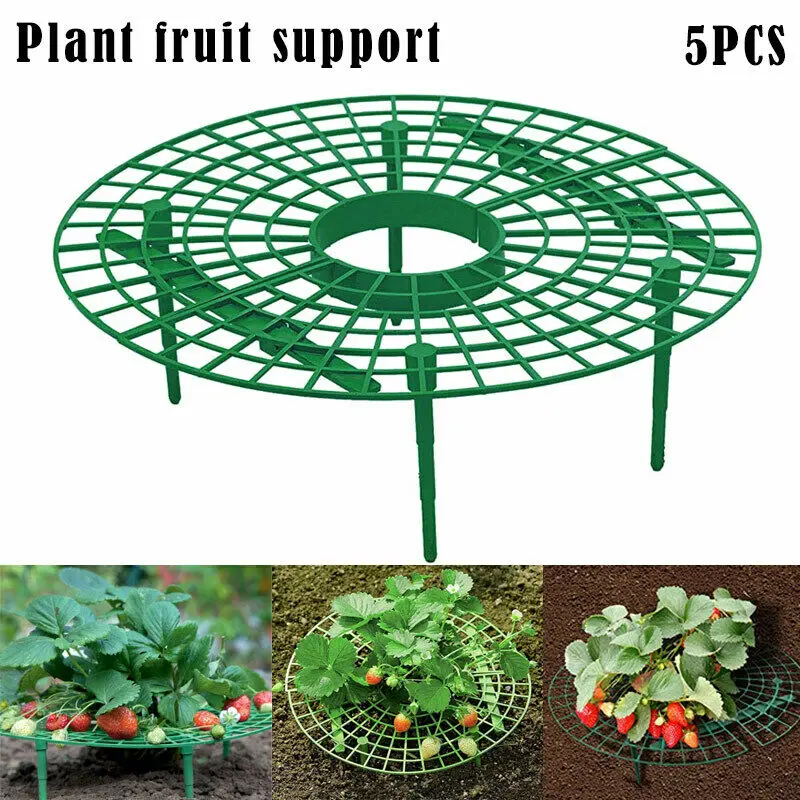 Strawberry Stand Planting Rack Fruit Support Climbing Vine Props Flower Pillar Gardening Bracket Gardening Stand Garden Supplies