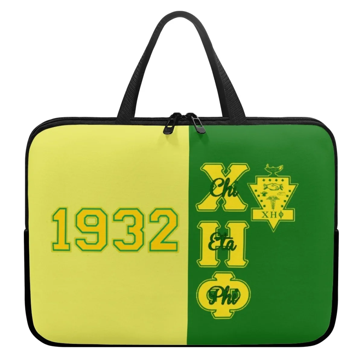 

Сумка для ноутбука с принтом Chi Eta Phi Sorority, универсальная сумка для планшета с ручкой, винтажная сумка для компьютера 10, 12, 13, 15, 17 дюймов, подарок