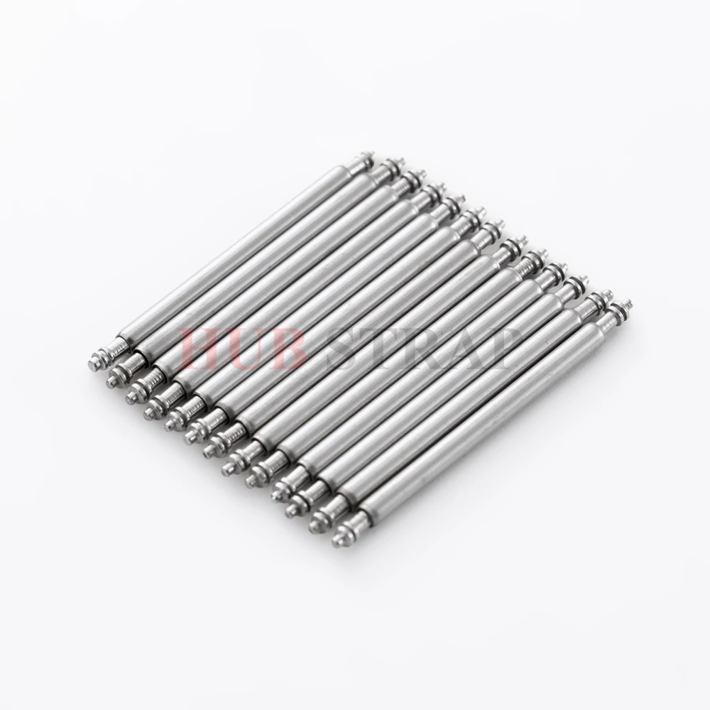 270/360 قطعة الفولاذ المقاوم للصدأ 8-25 مللي متر ساعة الربيع بار حزام ساعة اليد 1.5/1.8 مللي متر قطر حزام (استيك) ساعة ربط دبوس أدوات إصلاح اكسسوارات