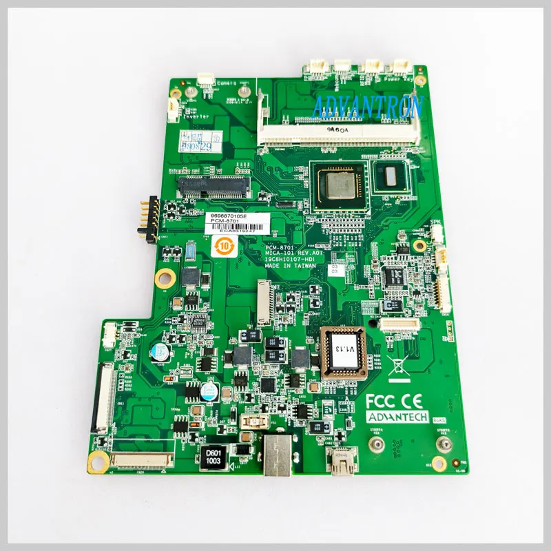 ADVANTECH PCM-8701 Embedded Industrial Control Motherboard PCM-8701 MICA-101 REV.A07