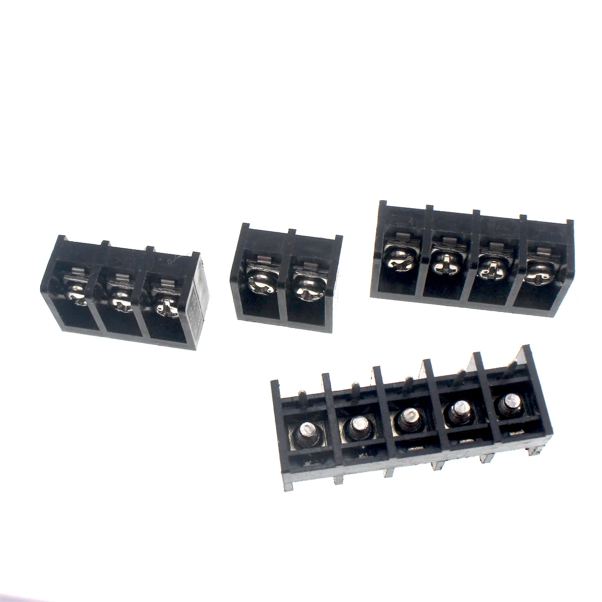 10/5PCS HB9500 8500 7.622P 3P 4P 5P 6P 8P PCB Morsettiera A Vite Connettore HB-9500 300V 30A Coperchio Barriera Terminale 9.5MM Passo