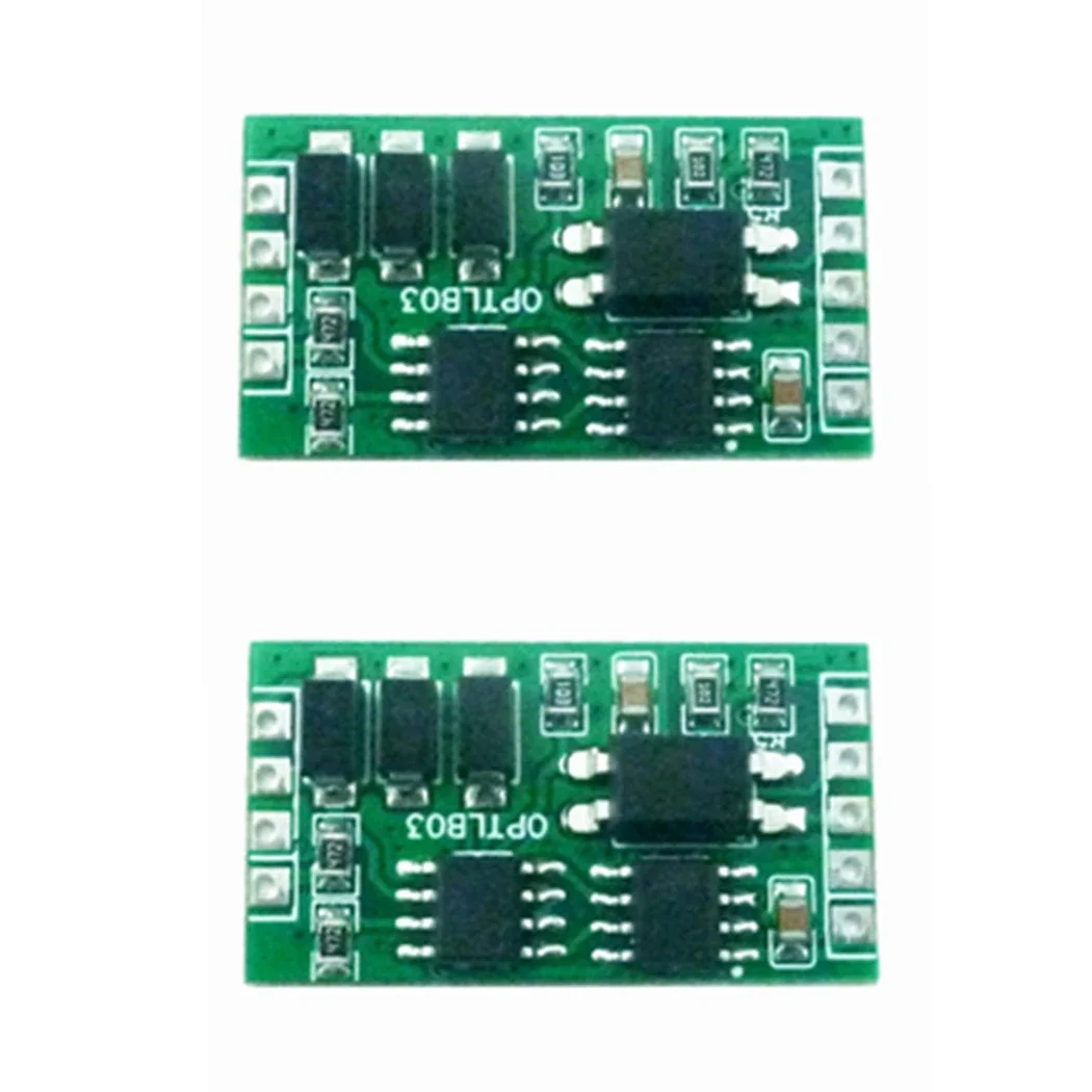 2Pcs OPTLB03 Industrial Grade RS485 To TTL232 RXD TXD R/D Isolated Communication Surge Protection Module For Arduino PLC ESP8266