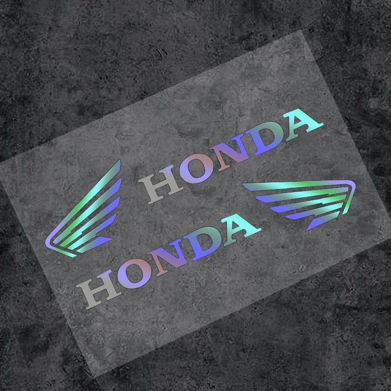 PET Motorcycle Sticker For HONDA Hornet NT1100 PCX CBF VFR750 XADV Reflective Stickers Moto Auto Decal Funny JDM Vinyl Styling