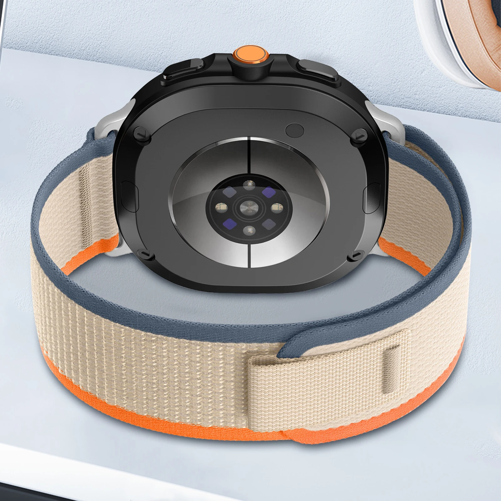 サムスンギャラクシーウォッチ8/8クラシック46mm 44mm 40mm用ストラップ、ブレスレットアクセサリー、スポーツリスト、トレイルループ、コレア、ギャラクシーウォッチ8バンド