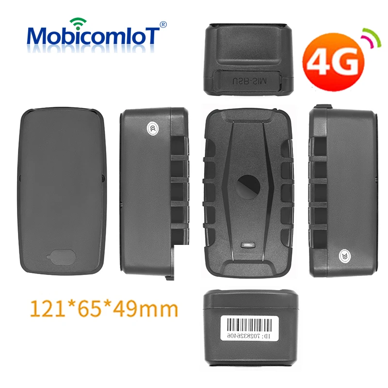 

4G LTE GPS Car Tracker 4G 6000mAh Big Battery 180 Days Long Standby GPS Track Device GPS Locator Rechargeable strong magnet