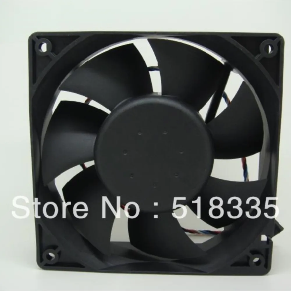 

120mm 12V DC Cooling Fan, 1.6A, Dual Ball Bearing, 12038 High-Speed, Powerful Airflow for Server & Industrial