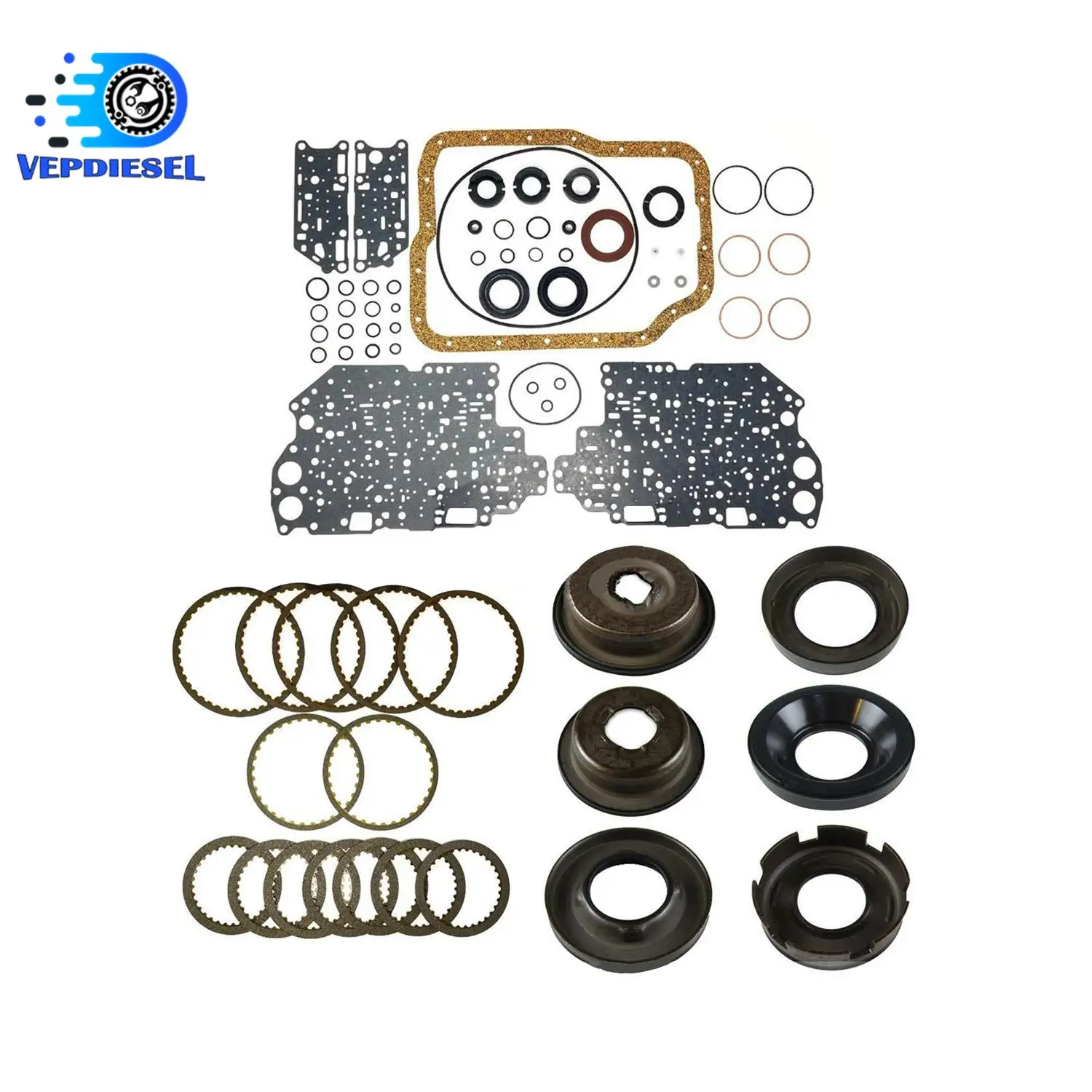 1set Transmission Rebuild Kit 4F27E FN4AEL For 2000-up Ford Focus Laser Fiesta Telstar Lynx Mazda 3 5 6 L4 1.5L 1.8L 2.0L 2.3L