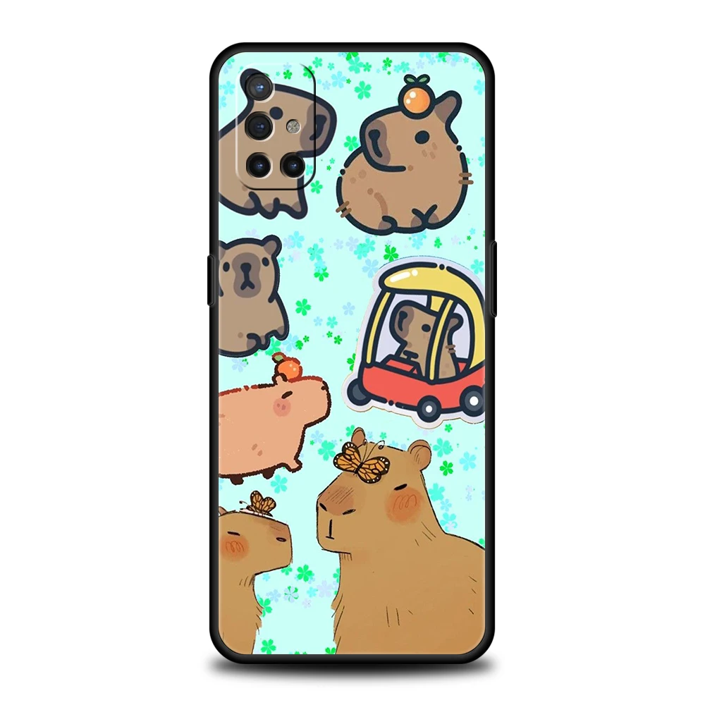 Cartoon Capybara Phone Case for Oneplus 11 10T Nord N100 N10 10 7 8 9 9R 7T 8T N200 CE 2 9RT Pro 5G Silicone Cover Shell Capas