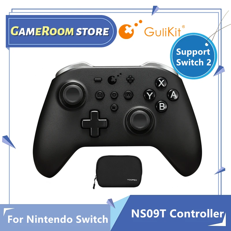 GuliKit KingKong 2 NS09T contrôleur sans fil pour Nintendo Switch, Bluetooth, Windows, Android, macOS, accessoires de jeu iOS