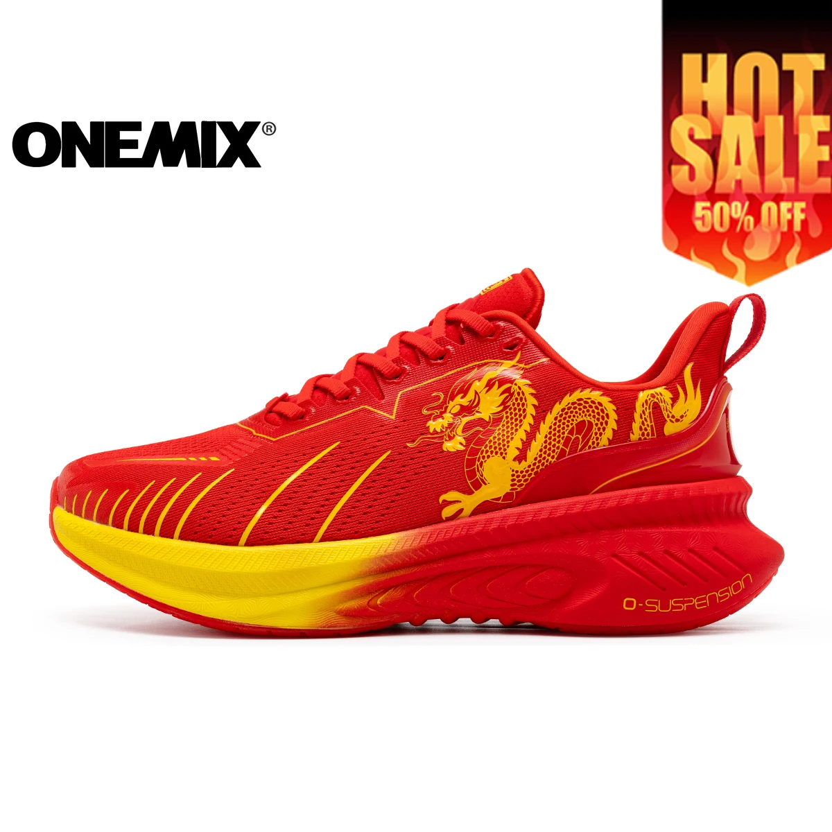 

ONEMIX Running Shoes Loong Bumper Man Woman Sneakers Elite Cross Training Footwear Breathable Mesh Road Walking Sport Shoe