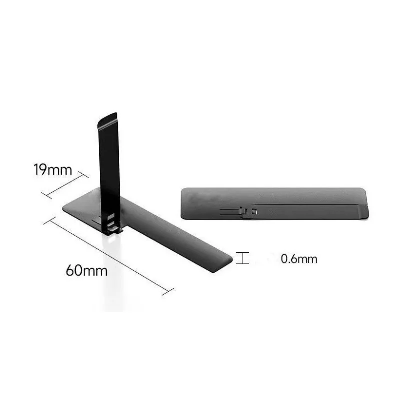 Mini béquille de téléphone Ultra fine, support universel pliable en métal pour IPhone/Samsung