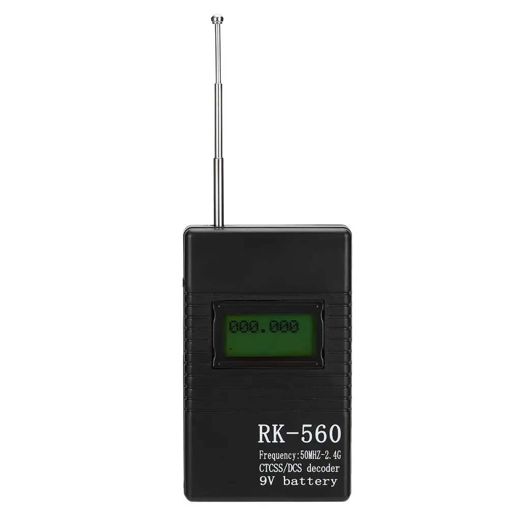 50MHz-2.4Ghz Frequency Meter Counter Radio Transceivers Hand Walkie-talkie