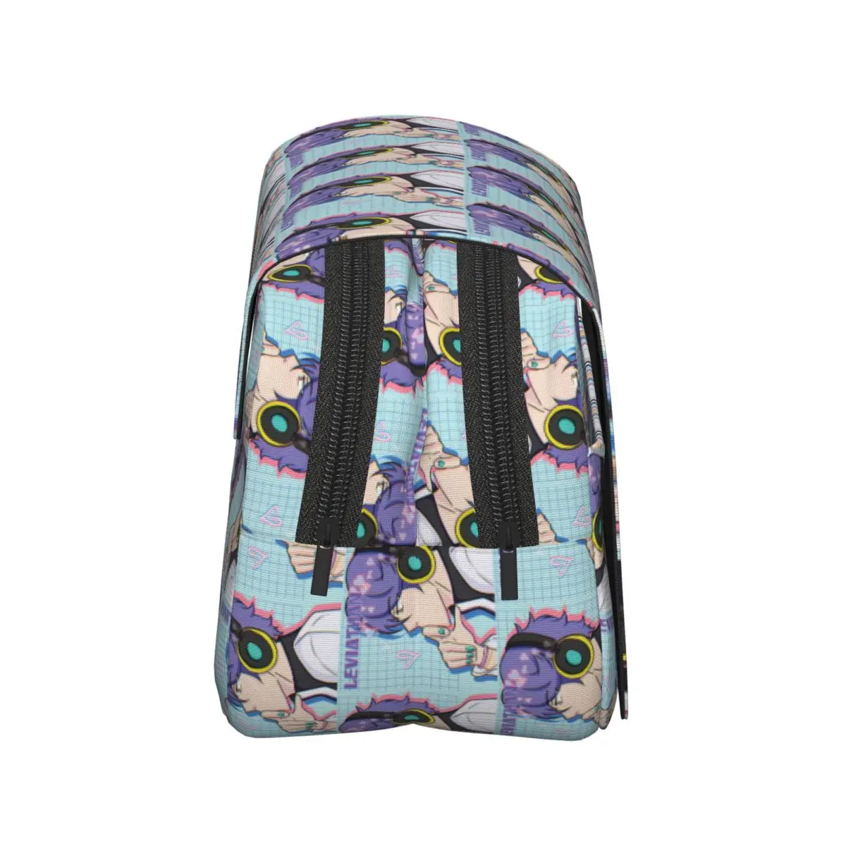 Leviathan From Obey Me Pencil Cases Pencil Pouch Hard Shell Leather Large Storage Pen Box Pencil Bag for Kids Gifts