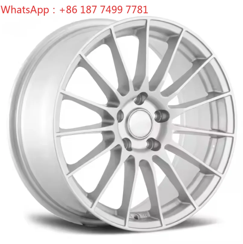 

YQ 15/17 Inch 4/5 Holes Popular Design Slim Spokes Silver/black Car Alloy Aftermarket Rims