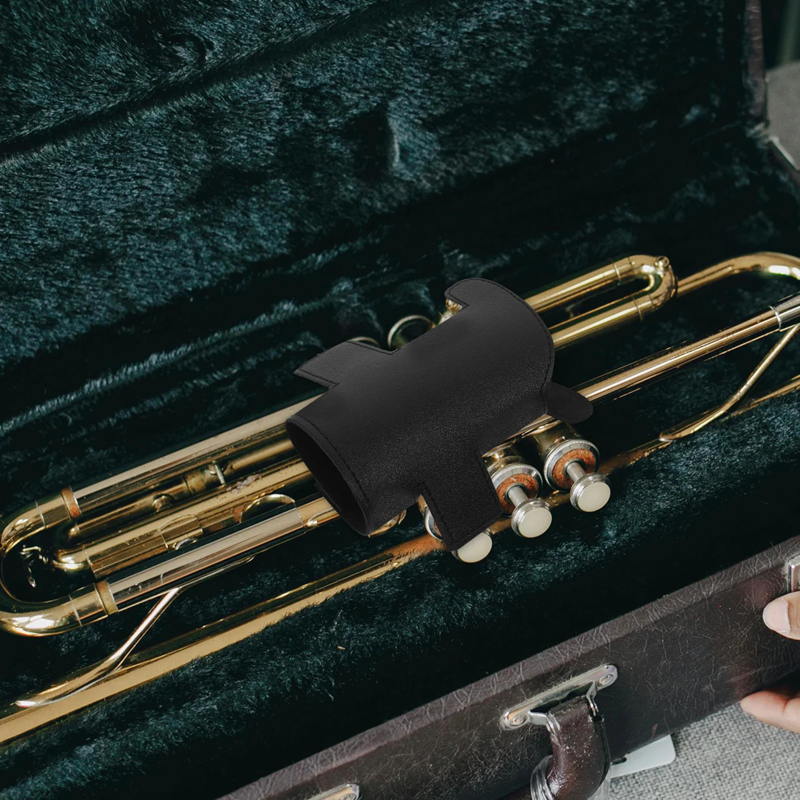 

B-Flat Trumpets Sweat Resistant Protective Cover Easy Install Fits Perfectly Accessories Piston Pads For Protector Guard
