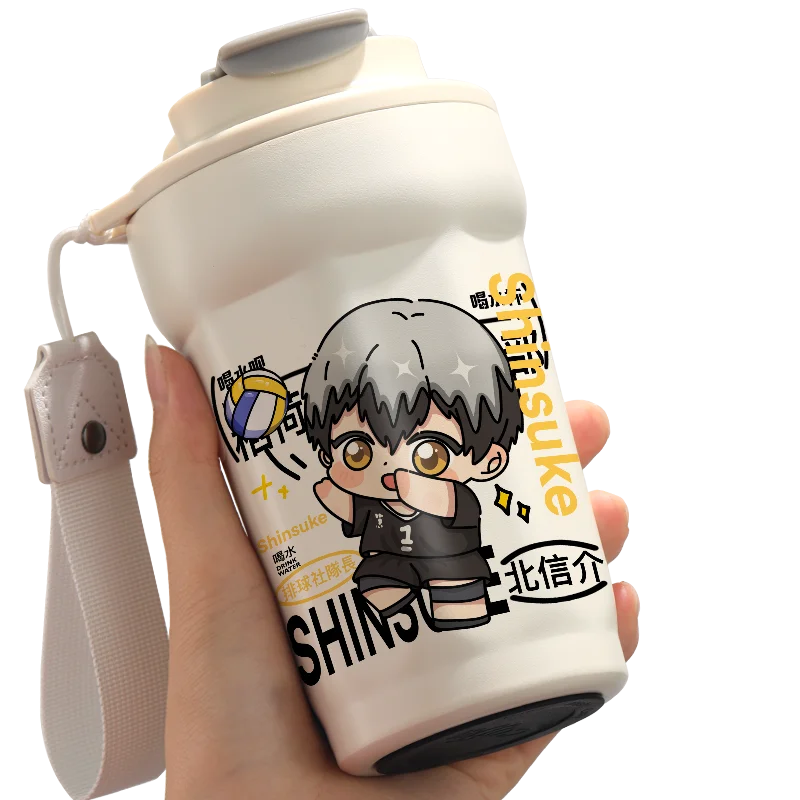 

Anime Haikyuu!! Shoyo Hinata Kozume Kenma Cosplay Insulated Water Cup Stainless Steel High Appearance Level Delicacy Ambitus