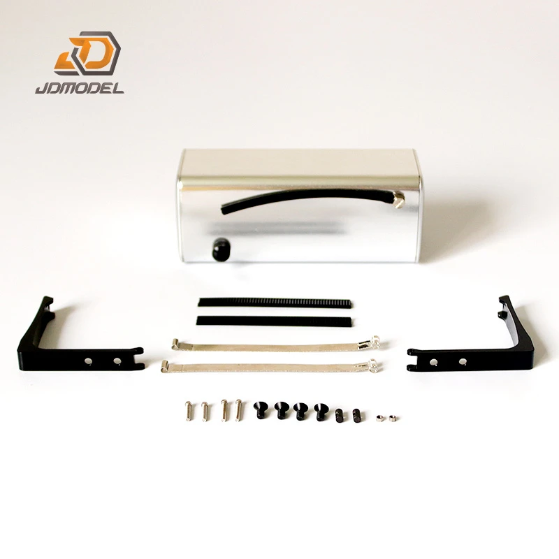 خزان الوقود اسطوانة النفط 80 مللي متر 120 مللي متر JDM-28 محاكاة سبائك الألومنيوم ل 1/14 تاميا مركبة يتم التحكم بها عن بُعد جرار مقطورة لتقوم بها بنفسك اللعب نموذج أجزاء #3