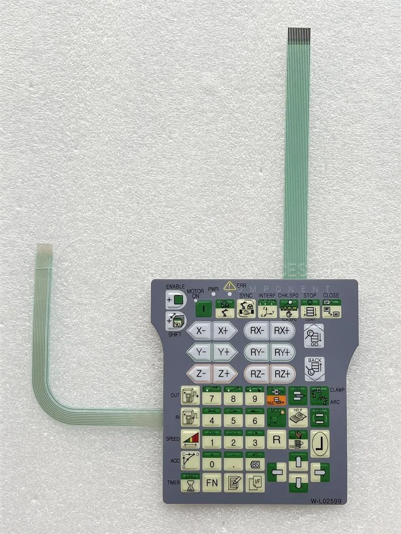 Imagem -05 - para o Teclado de Funcionamento do Robô Otc Fdtpfsjn3l15 Painel da Tela de Toque W-l02586 Teclado de Membrana Novo