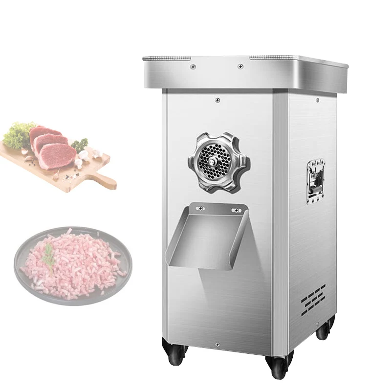 Мясорубка из нержавеющей стали, коммерческая электрическая машина для наполнения мяса, фарширования мяса, автоматическая бытовая машина для производства колбас из нержавеющей стали