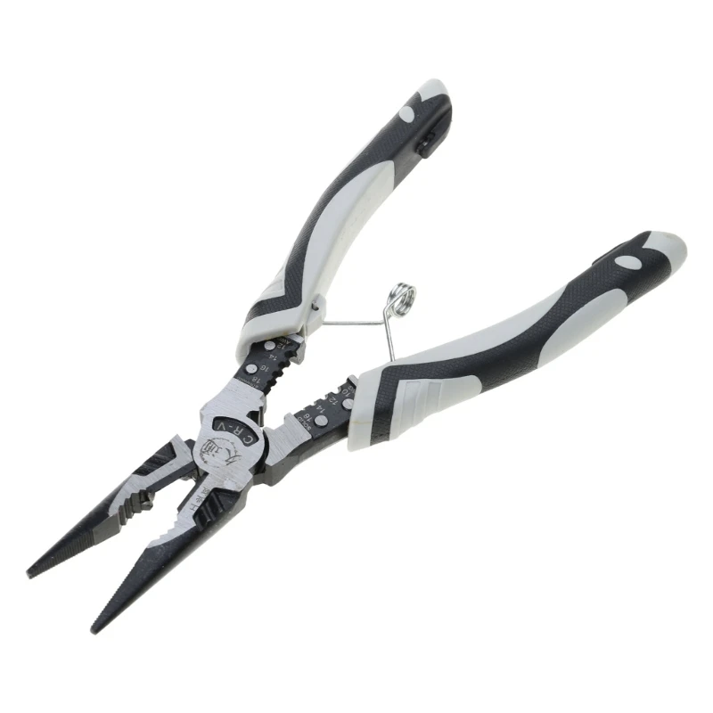 Professional Pliers Scissor Long Nose Wire Plier Anti-Rust Handle