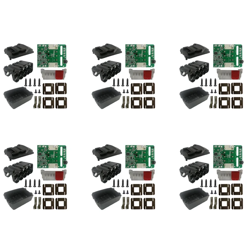 

AT29-Charging Protection Circuit Board PCB Board For Metabo 18V Lithium Battery Rack(6 Set)