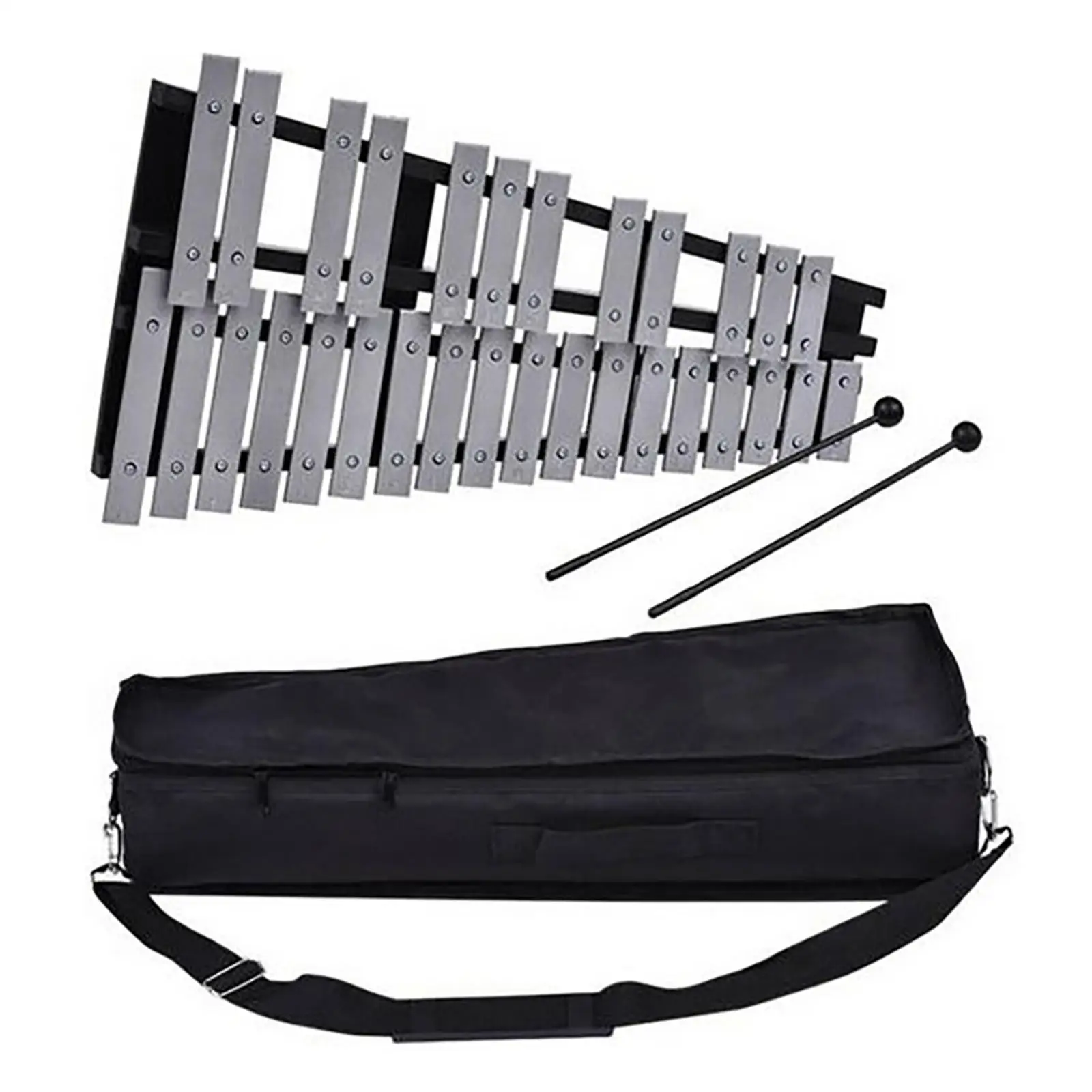 Professional 32 Notes Foldable Glockenspiel Xylophone Vibraphone for Adult Gifts